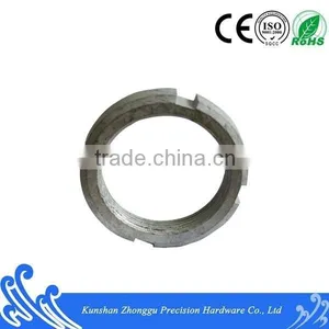 Round Nut DIN981Carbon Steel Dacromat M15*1 thumbnail-2