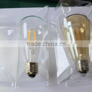 ERP TUV UL CE Standard 360 Degree 4W ST64 Led Filament Bulb 2200K Smoke Color thumbnail-4