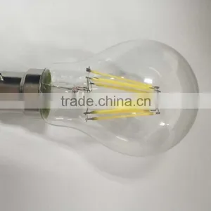 8W A19 Led Bulb With Full Glass Cover Led Filament Bulb Light With TUV CE ROHS UL CUL thumbnail-6