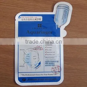 Household Facial Mask Bag / Custom Printed Facial Mask Aluminum Foil Bag thumbnail-2