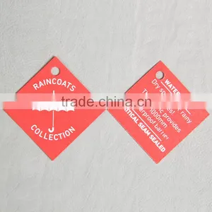 Rectangle Paper Hangtag for Raincoat thumbnail-3