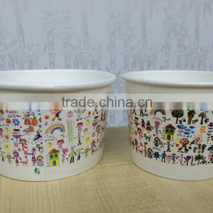Customized Ice Cream Paper Cup With Lid and Spoon Quality Choice thumbnail-3