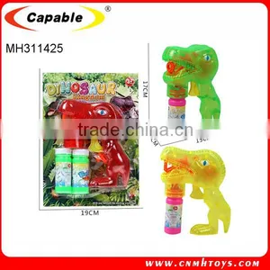Children Happy Toy Wholesale Bubble Gun With Light thumbnail-5