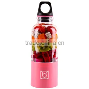 Mini Portable Colorful Electric Fruit Juicer Rechargeable Battery Juicer Cup/blender thumbnail-4