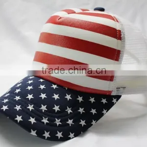 Flag Trucker Cap for Sale for American Country thumbnail-3