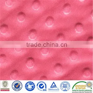 2015 Hot Sell 30% off China Supplier Baby Like Minky Dot Blanket thumbnail-3