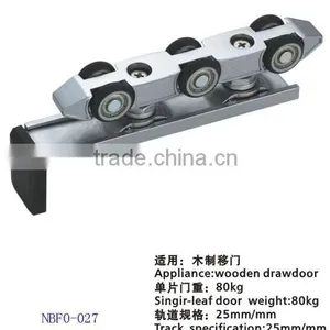 New Design Aluminum Door Track and Window Rollers Made in China thumbnail-1