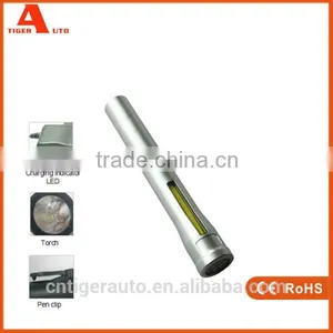 Hot Sale 2W COB Rechargeable Work Light LED Torch Flashlight thumbnail-1
