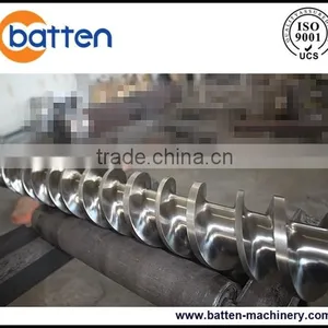EPS Foam Recycling and Pelletizing Plastic Extruder Screw and Barrel thumbnail-1