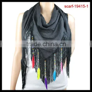 Fashionable 2014 Long Cotton Scarf thumbnail-1