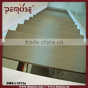 Steel Staircase| Open Riser Staircases With Led Light thumbnail-2