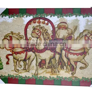 Santa Claus Christmas LED Canvas Art thumbnail-4