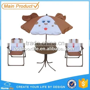 Lovely Kids Patio Set With Umbrella, Table and Chairs Set, Kids Outdoor Furniture thumbnail-6