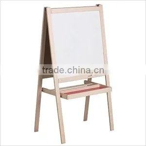 Kids Non-toxic Double Side Foldable Erasable Wooden Easel thumbnail-1