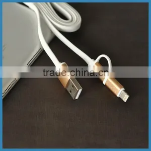 2-in-1 USB Data Sync Charge Cable Micro USB Cable for IPhone 6 6S 6Plus thumbnail-6