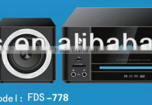 Supper Bass Series 2.1 Speaker FDS-778 With USB,SD,Karaoka thumbnail-1