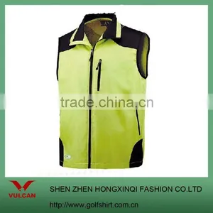 Newest 100% Polyester Vest,full Front Zipper Design thumbnail-1