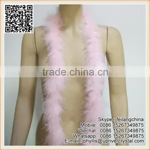 Factory Sale Select Prime Dyed Rainbow Fluffy Feather Boa thumbnail-5