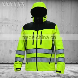 EN471 High Visibility Workwear Softshell Jacket thumbnail-1