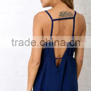 Latest Dress Designs Deep v Neck New Women Arbic Long Maxi Dress thumbnail-3
