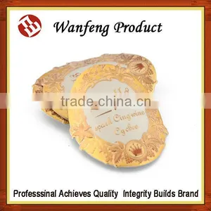 Hot Selling Cheap Custom Adhesive Printing Metal Personalized Wine Label thumbnail-2
