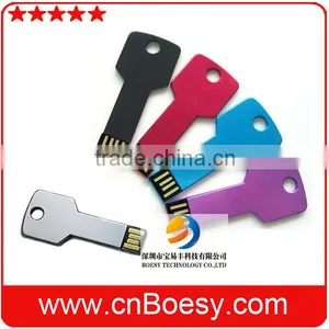 Attractive Key Shape Light Metal Usb Stick 64GB Memory Usb Drive thumbnail-1