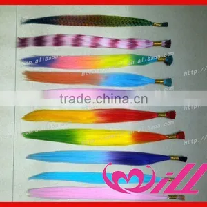 Pretty Two Tone Hair Extension Rainbow Hair Extension thumbnail-4