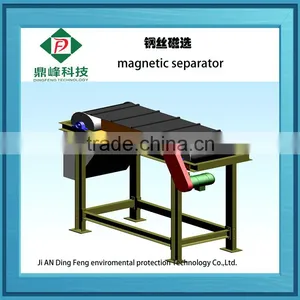Waste Tires Recycling Production Line Megnetic Separator thumbnail-1