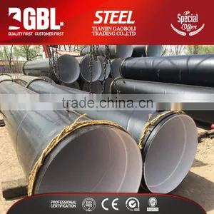 Spiral Welded Steel Pipe 3lpe pe Coated Steel Pipe thumbnail-1