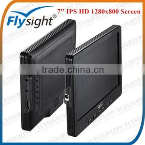 E851 Flysight 7inch 1280x800 IPS LCD Screen Monitor for 4ch rc Quadcopter Drone With 8mp Camera thumbnail-2