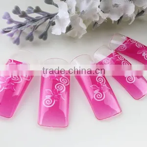 Kaho Rose Airbrush False Nails Designed Colorful Artificial Nails DIY Nail Art thumbnail-1