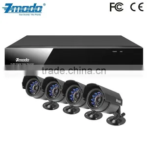 ZMODO 4CH DVR IR Waterproof Camera CCTV System thumbnail-1