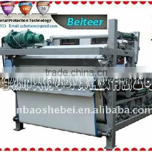 RBYL Series Belt Filter Press Treating Waste Water System Dewatering Sludge From Waste Water thumbnail-1