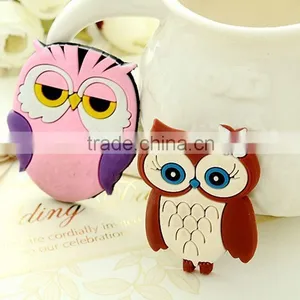 2015 Wholesale Cute Owl Magnet Sticker thumbnail-2