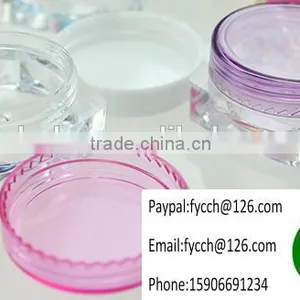 3g Plastic Jar Container With Plastic Lid Cap thumbnail-4