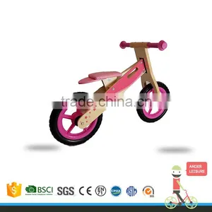 2016 Best Wooden Balance Bike for 3-5 Year Children Bike Baby Wood Bicycle thumbnail-1