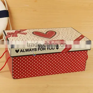 Luxury Fancy Hard Paper Packaging Gift Box Handle thumbnail-2