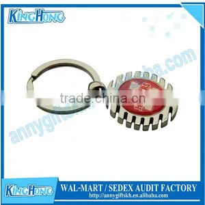 2015 Newest Promotion Gifts Cheap Decorative Metal Smart Key Chain thumbnail-2