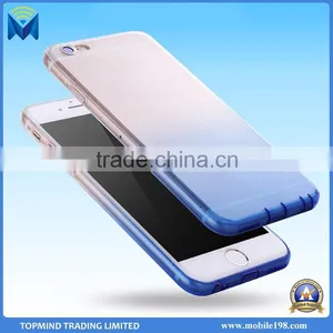 China Supplier for IPhone 6 6S TPU Soft Case Transparent Gradient TPU Phone Case thumbnail-1