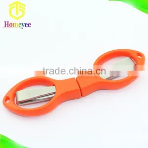 Stainless Steel Folding Scissor With Plastic Handle thumbnail-4