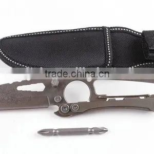 OEM Outdoor Multitool Fixed Keychain Utility Knife thumbnail-4