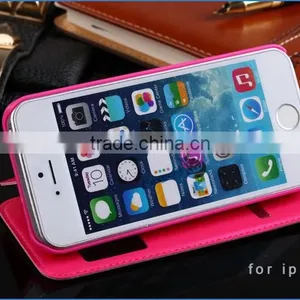 2015 New Smart Leather Case for Iphone 6/for Iphone 5s/for Iphone 4s ,smart Waterproof Case for Iphone . thumbnail-4
