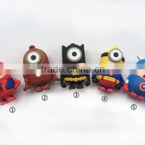 New Cartoon Character Usb Flash Drive,128mb,256mb,512mb,1GB,2GB,4GB,8GB and Even to 1tg Capacity Bulk Cheap in China thumbnail-5