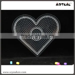 Heart-shaped Pegboards Artkal Fuse Beads 2.6mm Mini Popular Pattern Fun Toys for Kid thumbnail-1