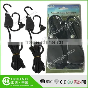 Hydroponic Grow Light 1/4" Ratchet Hanger/ Rope Ratchet Reflector Hanger/ Adjustable Light Rope Ratchet thumbnail-1
