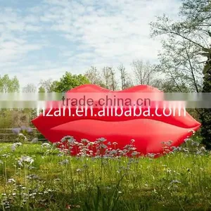 Giant Inflatable Red Lip Model/ Air Blown Kiss Mouth Inflatable Decoration thumbnail-1