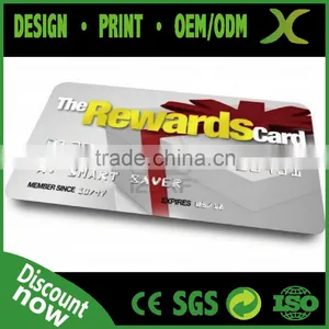 Free Design~~~!!! Membership Golden Number Plastic Cards/Plastic VIP Card With CMYK Printing thumbnail-1