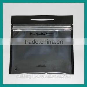 OEM Factory Gravures Plastic Header Card Zipper Pouch for Cosmetic thumbnail-1