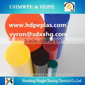 Eco-friendly Plastic Engineering Bar / Low Water Absorption Pe Rods thumbnail-1