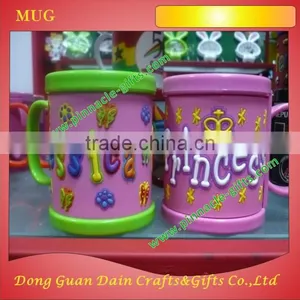 3D Animal Plastic Mugs With Soft Pvc Mugs thumbnail-5